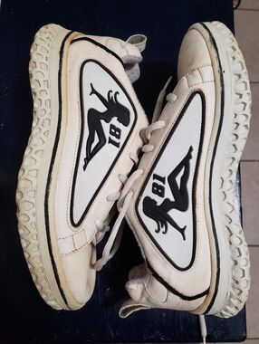 Ironical? Size 11 White Athletic Mudflap Girl 81 Shoes for Men